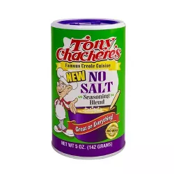 Tony Chachere's Salt Free Creole Seasoning - 5oz