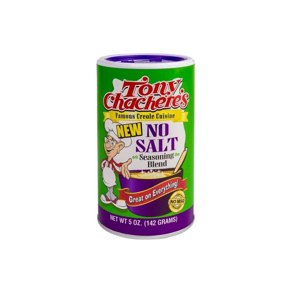 Tony Chachere's Salt Free Creole Seasoning - 5oz