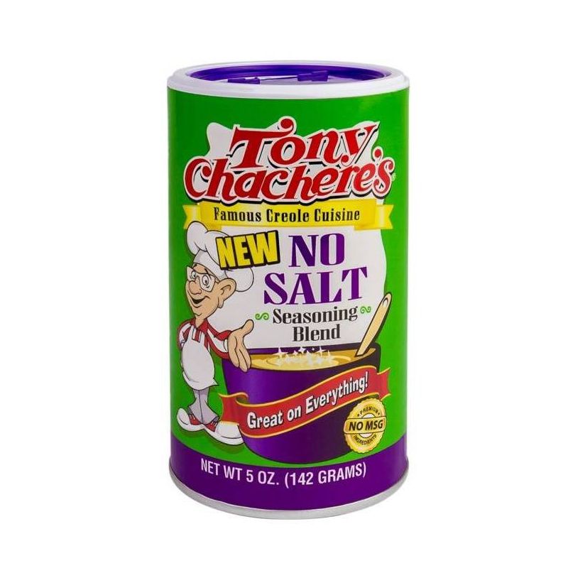 Tony Chachere&#39;s Salt Free Creole Seasoning - 5oz, 1 of 4