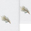 Linum Home Textiles 100% Turkish Cotton PIERRE Embellished Towel Set - 3 of 3