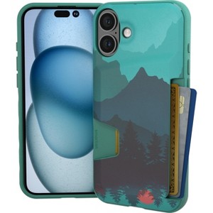 Smartish iPhone 16 Wallet Case - Wallet Slayer Vol 1 - Slim Grip Card Holder Cover - 1 of 4