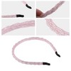 Unique Bargains Women's Beaded Hair Hoop Headband Accessories Hairband 0.43 Inch Wide 1 Pc - 4 of 4