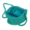 CTM Women's Crochet Crossbody Handbag - 2 of 4