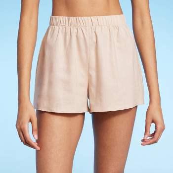 Women's Pull-On High Waist Cover Up Shorts - Shade & Shore™