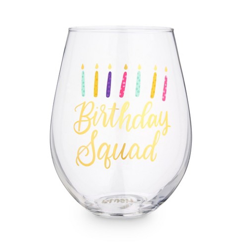 2 Hot Air Balloon Wine Glasses, Wedding Gift, Birthday Present for