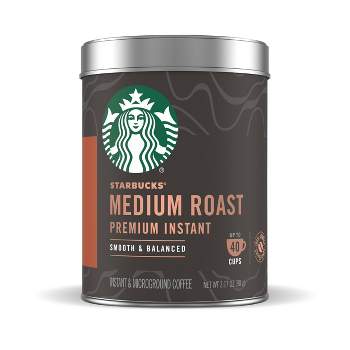 Starbucks Medium Roast Premium Instant Coffee - 3.17oz