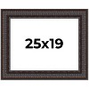 PosterPalooza | 3.5" Wide Ornate Brown Picture Frame - UV Acrylic, Backing Board, Hanging Hardware Included - 2 of 4