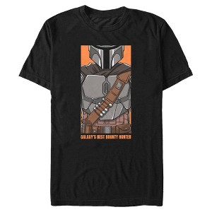 Men's Star Wars: The Mandalorian Din Djarin Galaxy's Best Bounty Hunter T-Shirt - 1 of 4