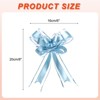 Unique Bargains Bright Large Pull Bow Gift Wrapping Organza Ribbon 20 Pcs - 2 of 4