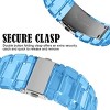 Worryfree Gadgets Transparent Lightweight Resin Band for Apple Watch - 4 of 4