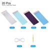 Unique Bargains Party Decoration Reusable Strong Rope Tassel Garland Banner 20 Pcs - 3 of 4