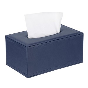 Unique Bargains Magnetic Bottom Tissue Box Cover 1Pc - 1 of 4