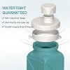 Link Collapsible 20oz Water Bottle Silicone Lightweight Foldable Portable Water Bottle Reusable Leakproof for Travel Camping Hiking Cycling & More - 3 of 4