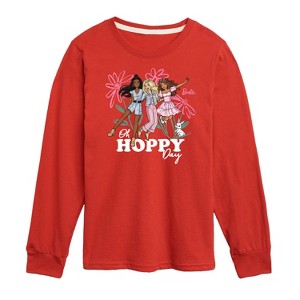 Boys' - Barbie - Easter Long Sleeve Graphic T-Shirt - 1 of 3