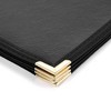 WeChef 10 Pack Restaurant Menu Covers 8.5 x 11" Book Style 4 Pages 6 Views Cafe - 2 of 4
