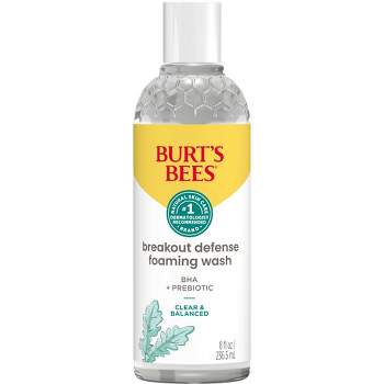 Burt’s Bees Clear and Balanced Breakout Defense Foaming Face Wash - 8 fl oz