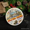 Hilton Head Island Christmas Ornament, South Carolina Coastal Resort Decoration| OrnamentallyYou - 4 of 4