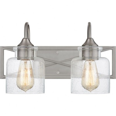 Quoizel Lighting Bartley 2 - Light Vanity in  Brushed Nickel