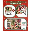 Advent Calendar Puzzle 2025 for Adults Kids, Christmas Santa Scene Jigsaw Puzzles 24 Days Countdown Calendars for Boys, Girls, Teens, 1008 Piece - 4 of 4