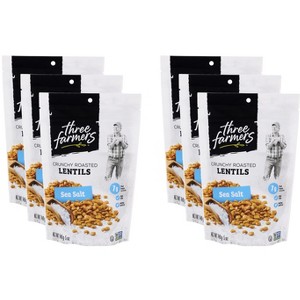 Three Farmers Food Inc Snack Lentil Lightly - Case of 6 - 140 gm - 1 of 2