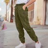 Dalix Butterfly Embroidered Washed Jogger Pant Soft Fleece Relaxed Fit Lounge Womens - 4 of 4