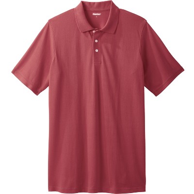 KingSize Longer-Length Shrink-Less Piqué Polo Shirt