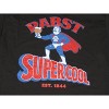 Pabst Blue Ribbon Superhero Bartender Supercool Men's Black Long Sleeve Shirt - 2 of 3