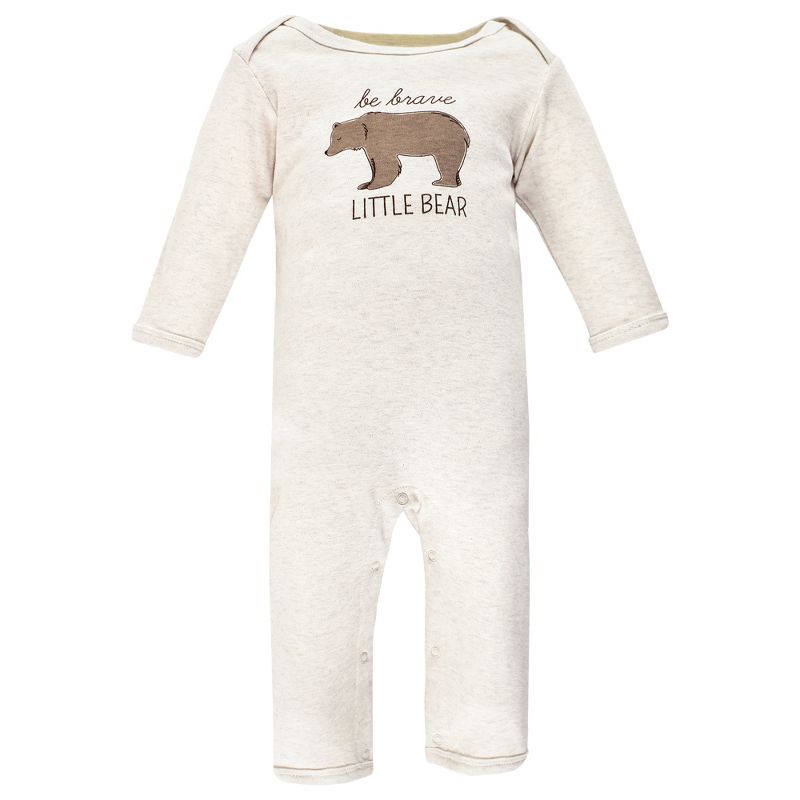 Hudson Baby Infant Boy Cotton Coveralls, Forest Fox, 5 of 7
