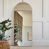 Dovelina Wood Frame Arch Top Full Length Mirror Leaning Mirror - 2 of 4