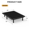 Vipbear Smart Adjustable Bed Frame with Mattress/Without Mattress,12/14 in Gel Memory Foam Medium-Firm Mattress in Box,Adjustable with Wireless Remote - 2 of 4