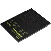 Stonehenge Aqua Block Coldpress Pad 9"X12" 15 Sheets/Pkg-Black 140lb - 3 of 4