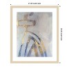 Amanti Art Linx III by Sue Jachimiec Wood Framed Wall Art Print - 4 of 4