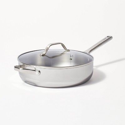 FRYING PAN (VALUE) STAINLESS STEEL By Global - Core Catering