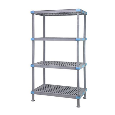 Quantum Storage Systems Millenia Shelving Unit, 24"W X 24"D X 74"H, 2000 Lbs Load Capacity