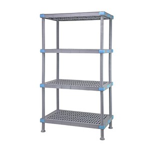 Quantum Storage Systems Millenia Shelving Unit, 24"W X 24"D X 74"H, 2000 Lbs Load Capacity - 1 of 2