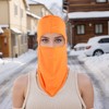 Unique Bargains Ice Silk Solid Color Balaclava Face Mask 1 Pc - 2 of 4