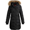 CANADA WEATHER GEAR Women's Winter Jacket - Heavyweight Long Length Bubble Puffer Parka (S-3X) - 2 of 4