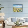 Stupell Industries Rows Of Flowers Landscape Floating Frame Canvas Art - 3 of 4