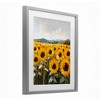 Stupell Industries Endless Sunflowers Meadow Framed Print Under Glass Art - 2 of 4