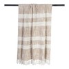 50"x60" Slub Striped Faux Shearling Throw Blanket - Design Imports - image 2 of 4