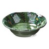 TAG 20 oz. 7 in. Botanica Green Floral Print Melamine Dinnerware Bowls Set of 4 Dishwasher Safe Indoor Outdoor - 2 of 3