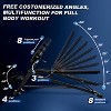 OPPSDECOR 900LBS Adjustable Weight Bench with Hyper Back Extension, Preacher Curl, Roman Chair, All-in-One Ab Sit up Press Workout Bench for Home Gym - 3 of 4