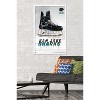 Trends International NHL San Jose Sharks - Drip Skate 21 Framed Wall Poster Prints - 2 of 4
