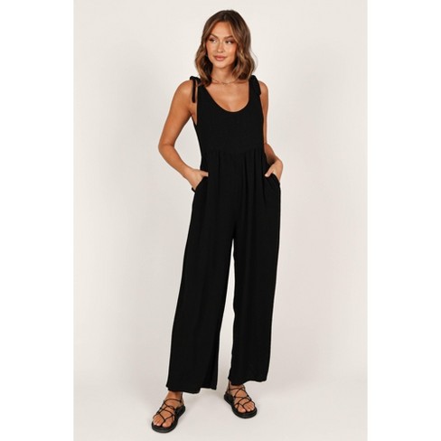 Target cheap linen jumpsuit