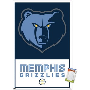 Trends International NBA Memphis Grizzlies - Logo 21 Unframed Wall Poster Prints - 1 of 4