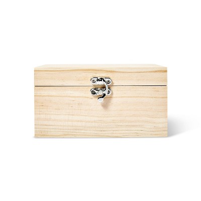 Small Jewelry Box with Drawers, Wood Jewelry Storage, Wooden