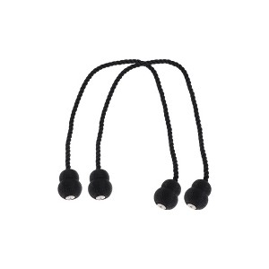 Unique Bargains Gourd Magnetic Buckle Curtain Strap Polyester Magnet 2 Pcs - 1 of 4