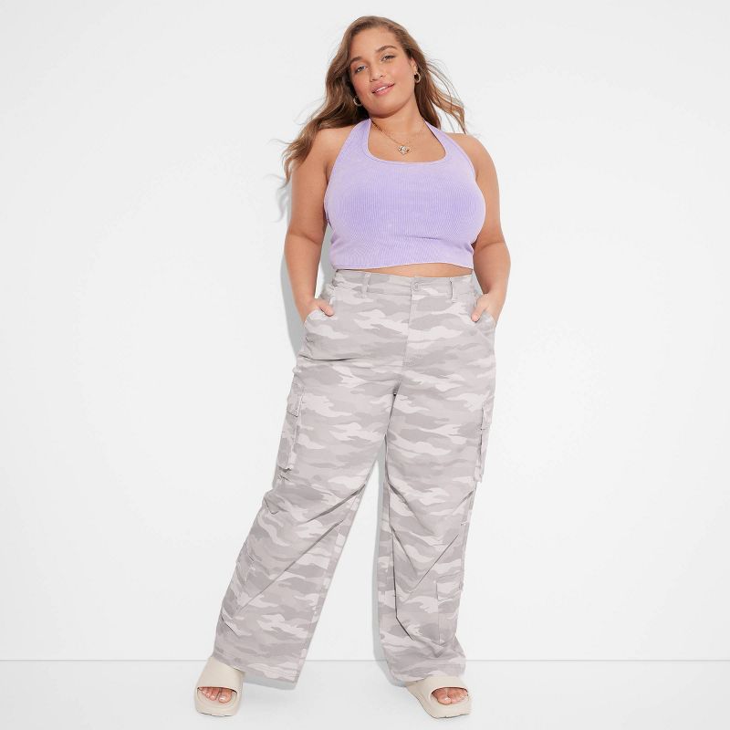 Women's High-Rise Cargo Utility Pants - Wild Fable™, 1 of 13