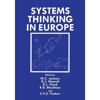 Systems Thinking In Europe By R B Blackham Robert L Flood Michael C Jackson G J Mansell S V E Probert Paperback Target