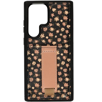 Walli Cases Blossoming Buds Phone Case with Wallet and Finger Strap